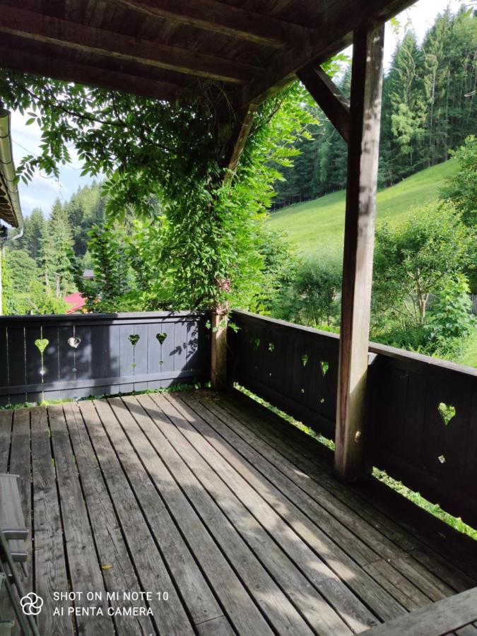 Ferienwohnung Landhof Schober Weißbriach Exterior foto