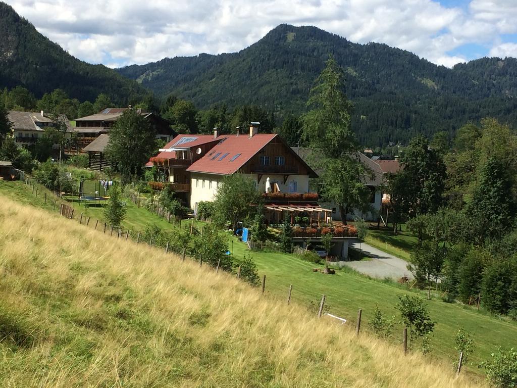 Ferienwohnung Landhof Schober Weißbriach Exterior foto
